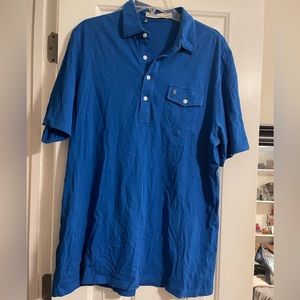 Men’s Criquet Polo | Color Blue | Size Large